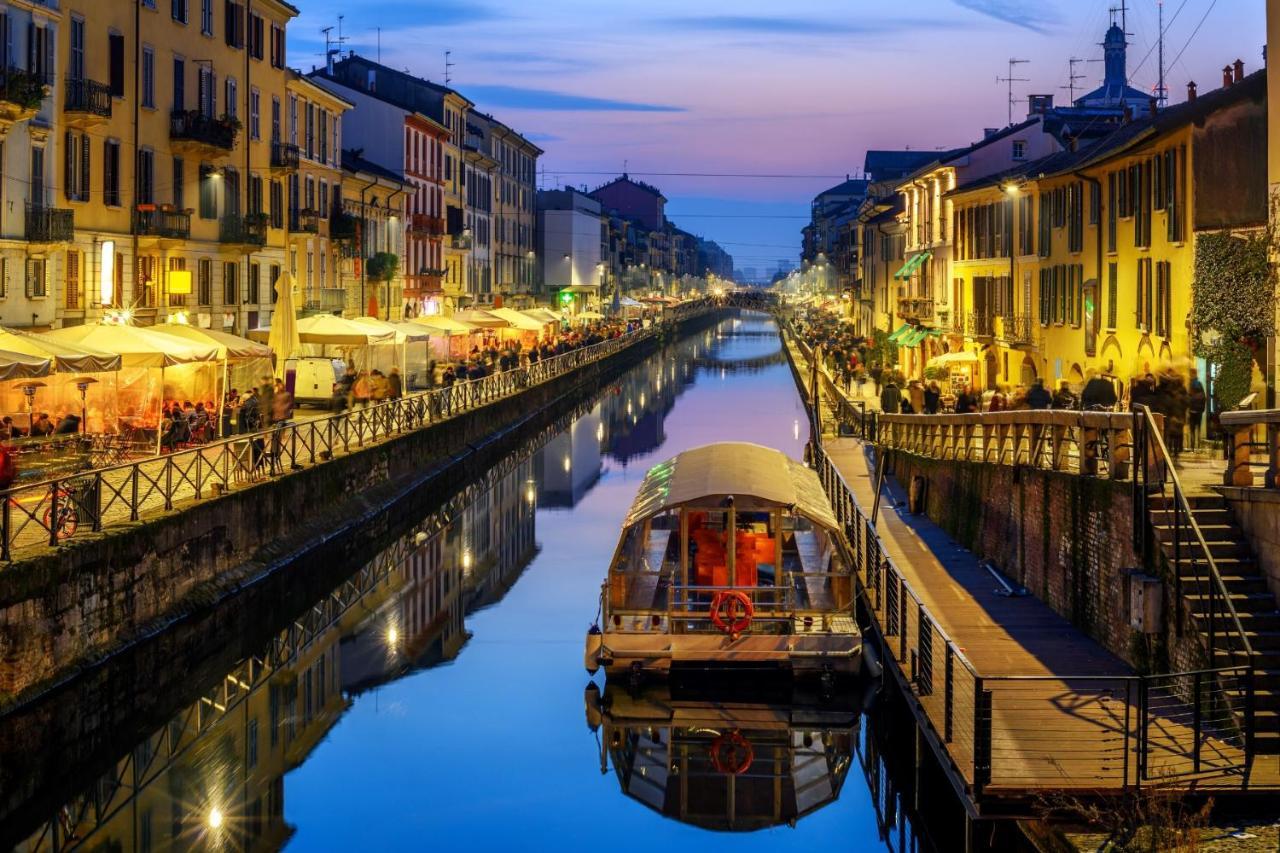 Super Modern And Design Apartment, A Due Passi Dai Navigli Milaan Buitenkant foto